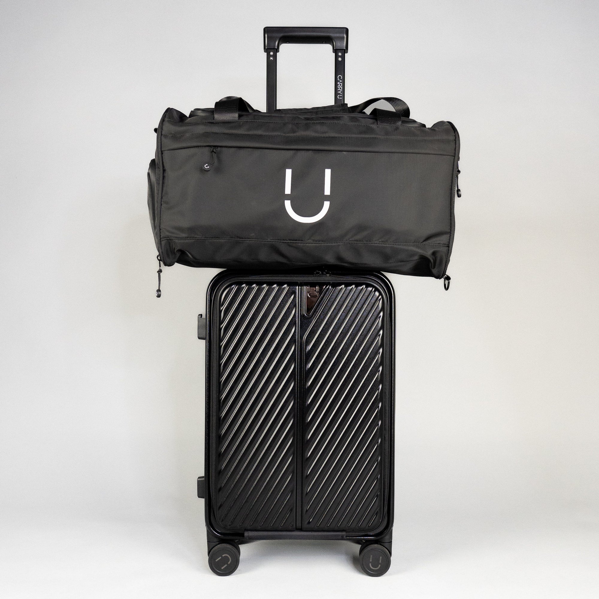 Valise Carry-on + Sac CARRY U Noir Noir