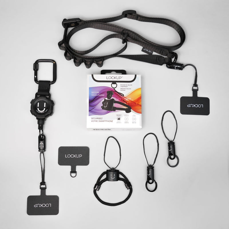 L'écosystème LOCKÜP : bracelet, cordon et sangle