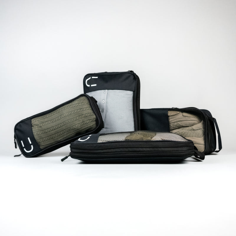 Sacs de compression 3+1 ensemble voyage CARRY U