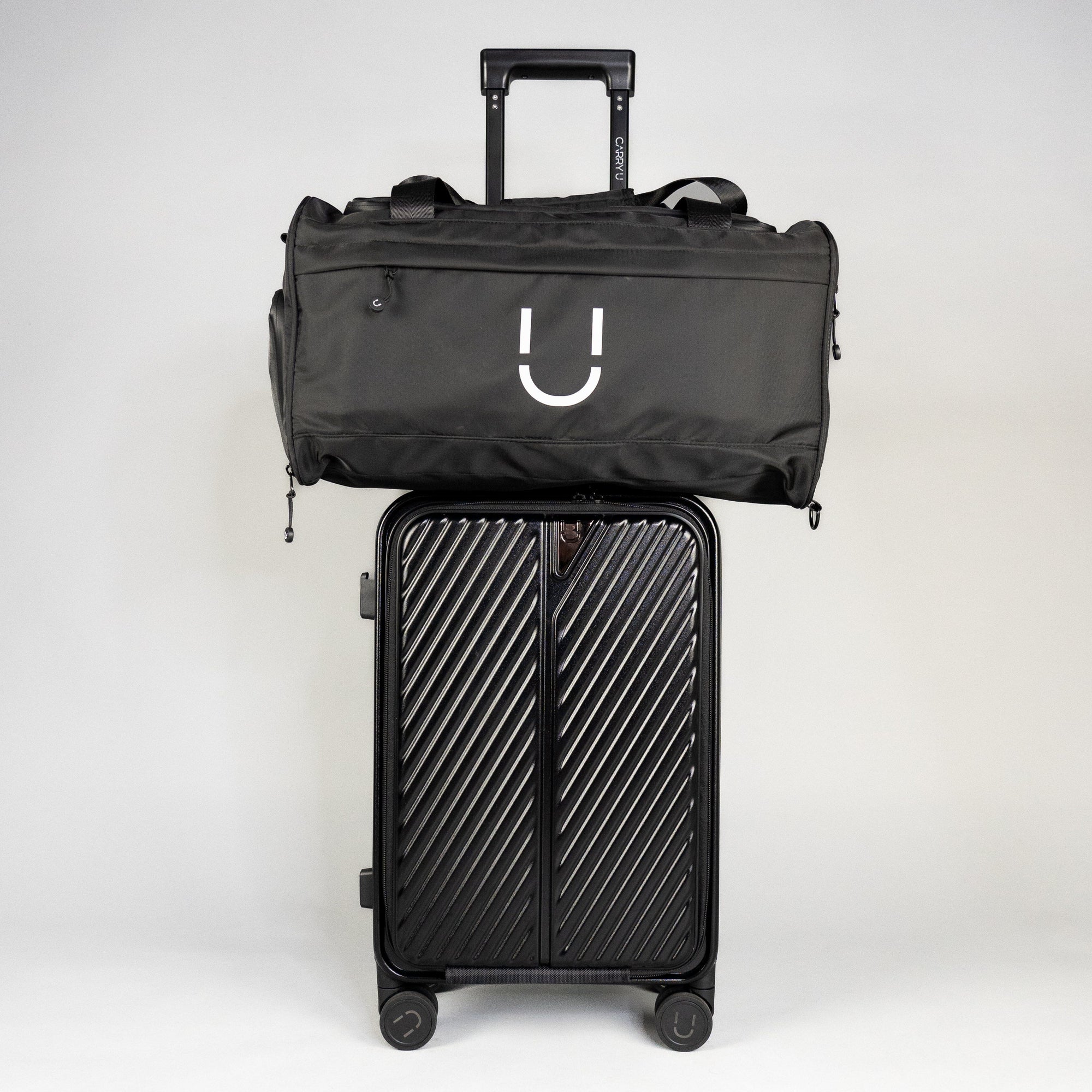 Valise Carry-on + Sac CARRY U Noir Noir 