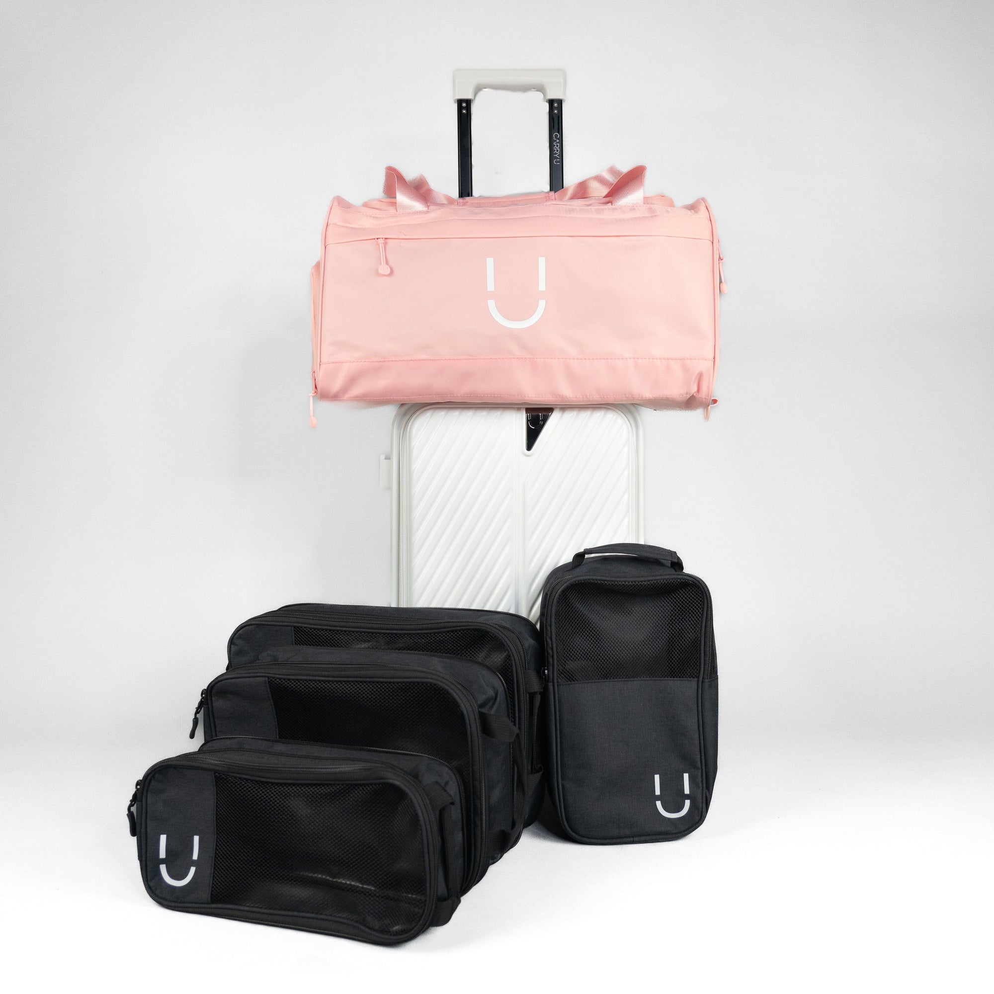 Bundle Voyage Ultime CARRY U Pink Blanc 