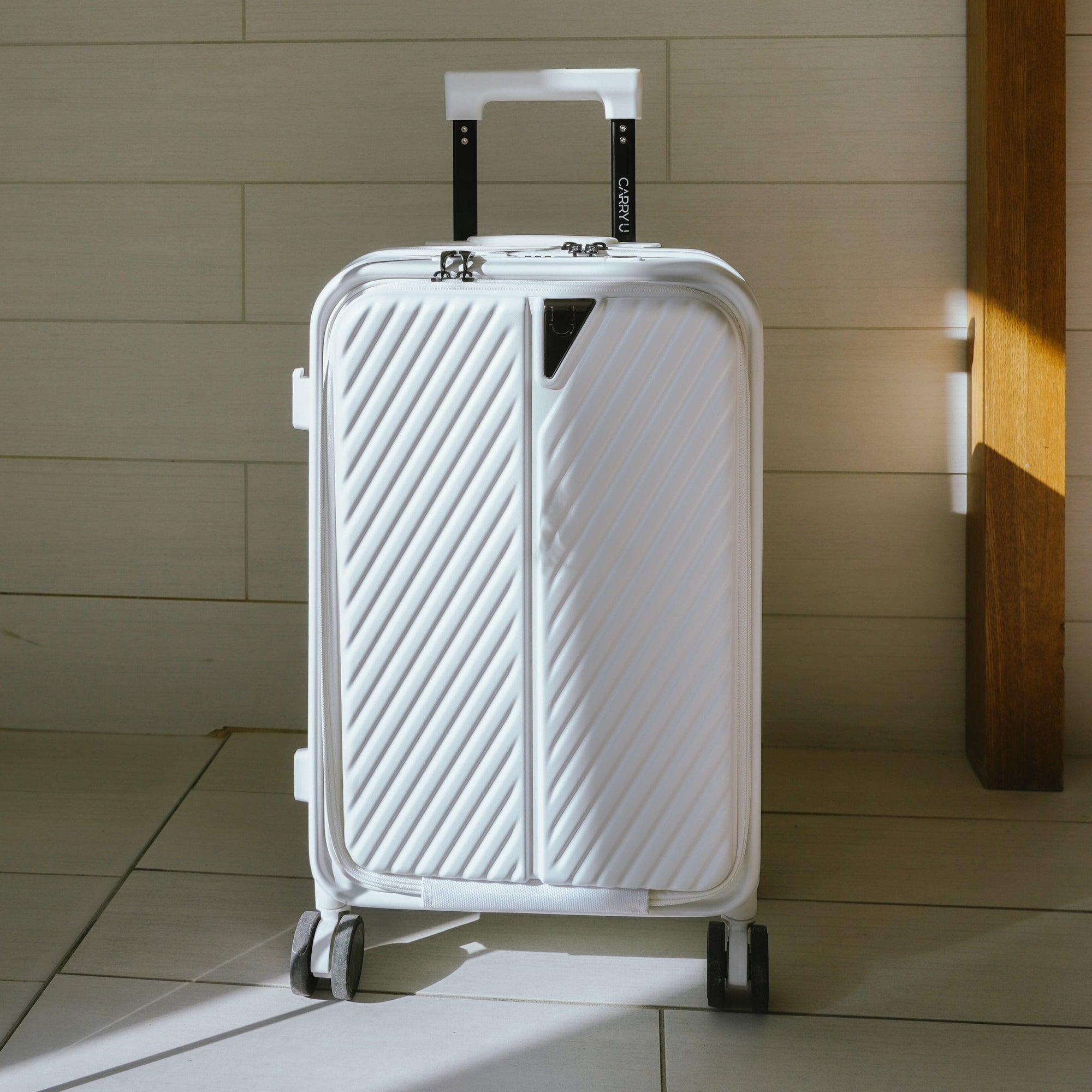 Valise de cabine Carry-on Blanc - PÜRE CARRY U 