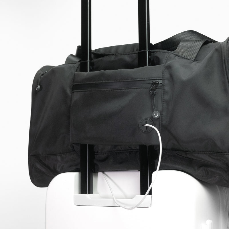 Sac de sport PÜSH noir compartiments organisés