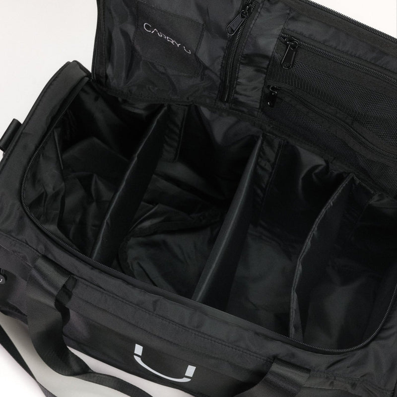 Sac de sport PÜSH noir détail tissu CARRY U