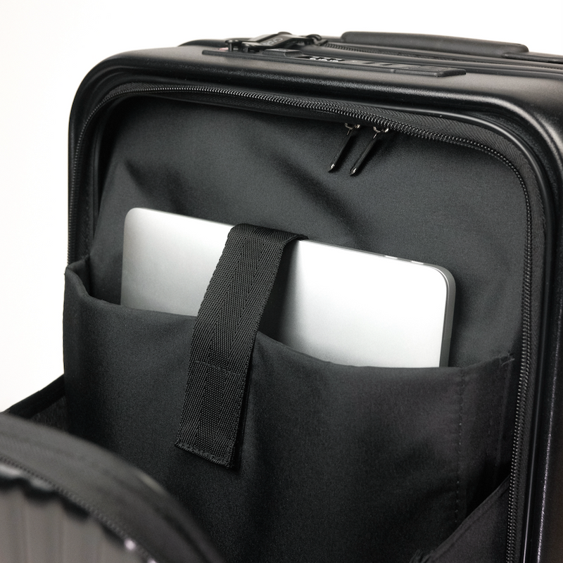 Valise cabine PÜRE noire dimensions avion