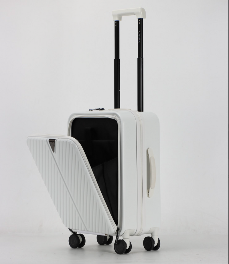 Valise PÜRE blanche caractéristiques détaillées