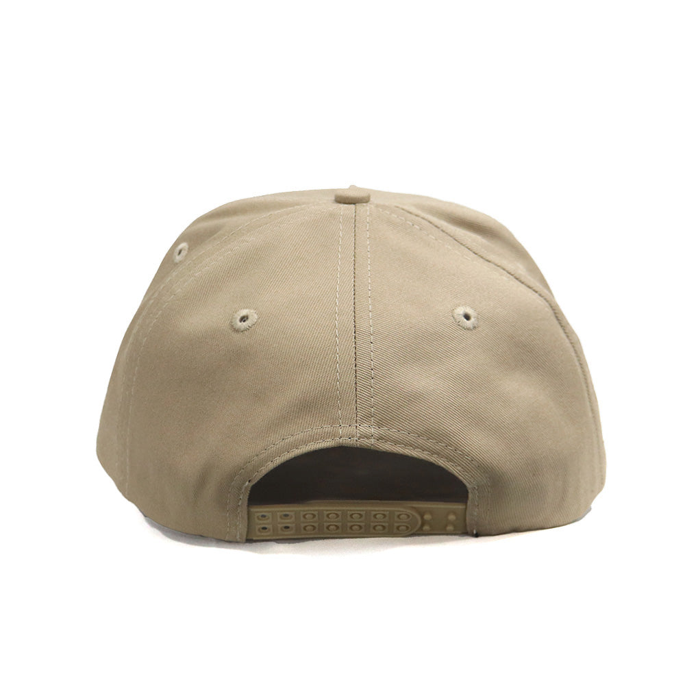Casquette Ü CAP beige vue arrière fermeture ajustable 
