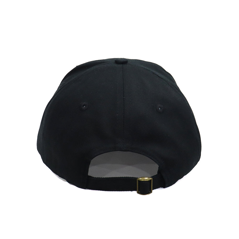 Dad cap Ü CAP noire vue arrière boucle ajustable 