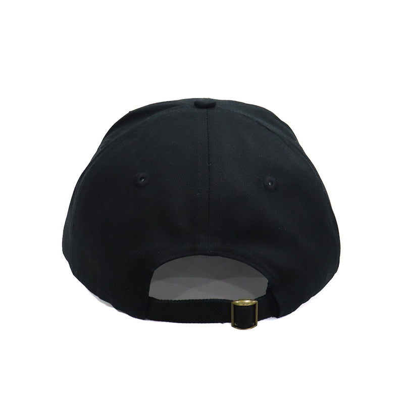 Dad cap Ü CAP noire vue arrière boucle ajustable 