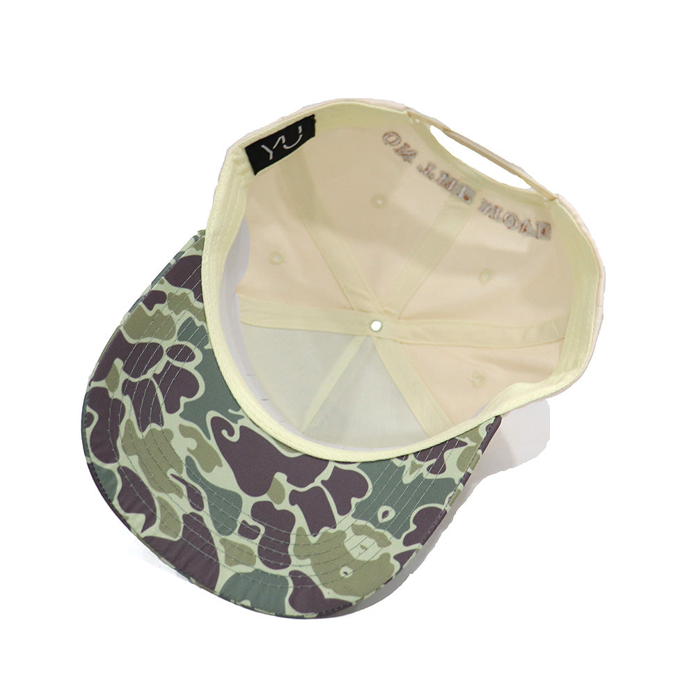 Casquette Ü CAP Stay Country intérieur et visière camo 